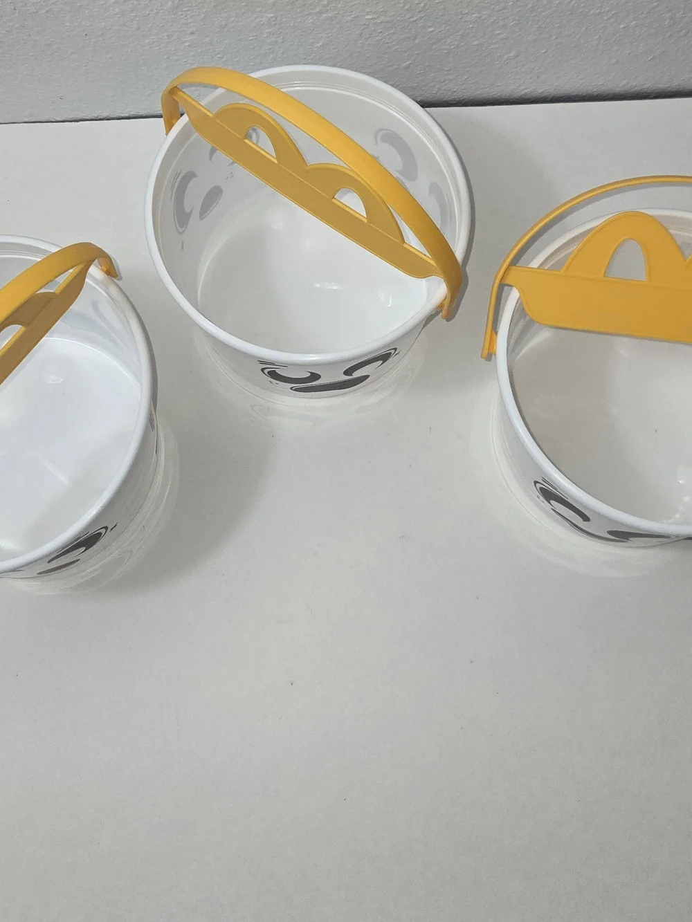 McDonald's Cactis Plant flea Matket (CPFM) limited editioTreat Buckets Set of 3